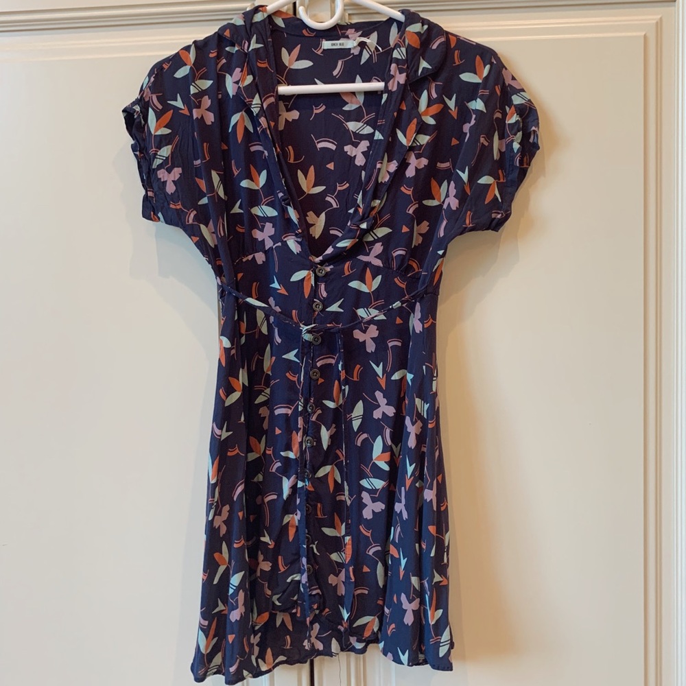 Floral purple Urban Outfitters dress